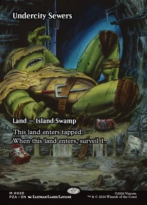 MTG Undercity Sewers (20/20) Teenage Mutant Ninja Turtles Source Material NM