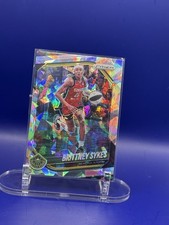 2025 Panini Prizm WNBA Brittney Sykes Cracked Ice Prizm (#121) Seattle Storm