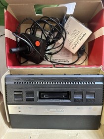 Atari 2600 Video Game Console Black RF Connectivity Box Plays Hundreds of Games