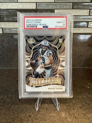 2023 Panini Illusions Funkadelic Bryce Young #13 Black /50 (RC) PSA 10 🔥
