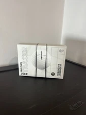 Vice Pro Plus Tracer Golf Balls Black & White - NEW (Dozen, 3-packs)