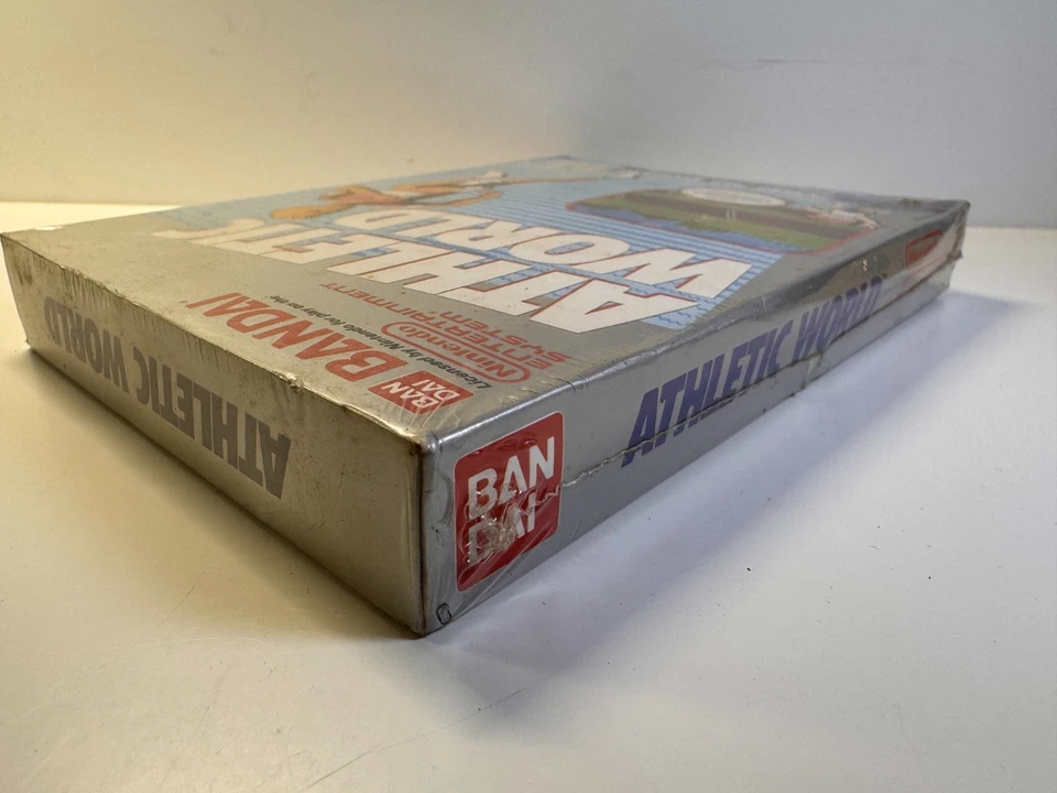 SEALED Athletic World (Nintendo NES, 1987) Authentic 2nd Release - Image 3 of 4