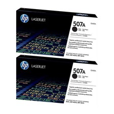 HP 507A Black Standard Yield Toner Cartridge, 5,500 Pages CE400A , Pack of 2
