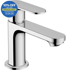 hansgrohe Rebris S 80 CoolStart Basin Mixer Tap - Chrome