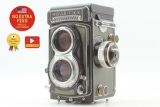  N MINT Rolleiflex T1 Grey Leather TLR  Carl Zeiss Tessar 75mm F3.5 From JAPAN