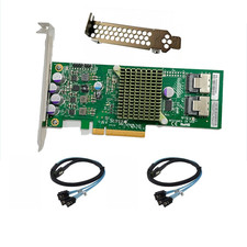 Supermicro SAS2308 HBA FW: LSI 9207-8I  IT Mode FreeNAS unRAID 2*SFF8087 SATA