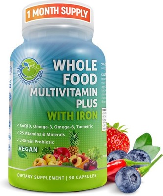 Multivitamin for men and women with 25 essential vitamins and minerals