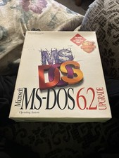 Vintage Microsoft MS-DOS Operating System 6.2...