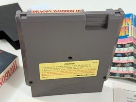 Dragon Warrior III 3 (Nintendo NES) CIB Complete w/ 3 Original Inserts