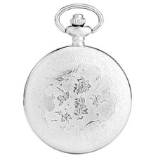 Doctor Who Popular Full Hunter Men Women Vintage Quartz Pocket Watch Chain Gift