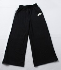 Nike Kid's Stretchy Lightweight Breathable Side Stripe Pants WR4 Black Medium