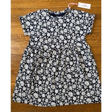NWT Vineyard Vines Girls' Blue Floral Dress Size 10-12