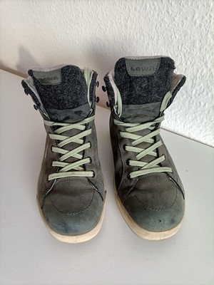 Lowa Tortona GTX Mid Women's Winter Boots Anthracite/Jade Color Nubuck Gr..40
