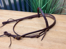 Browband Western Horse Headstall  TOP QUALITY Brown Leather  USA  New