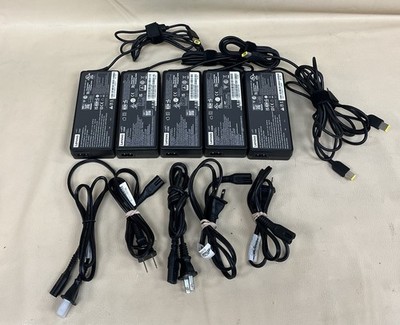 LOT OF 5 OEM LENOVO 135W 20V 6.75A ADL135NLC2A 45N0367 45N0556 AC Adapter