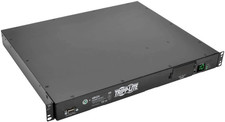 Metered PDU with ATS, 10 Outlets, 2.4KW, 1U Rack-Mount, 200/240V