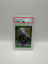 2025 Topps Chrome F1 George Russell Green Refractor Pole Position /99