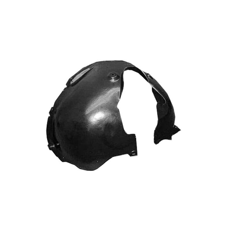 Pare-boue d'aile avant droit pour Volkswagen Touareg phase 1 2002-2007 en plastique ABS noir