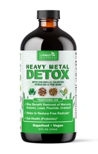 Heavy Metal Detox  By Livingston Natural Herbal Labs, Plant-Based Foods 16 oz