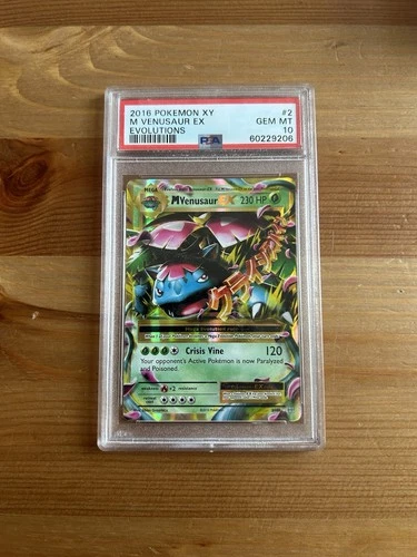 2016 Pokemon Xy Evolutions #2 M Venusaur Ex Evolutions PSA 10