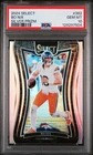 2024 PANINI SELECT SILVER PRIZM #382 BO NIX ROOKIE RC PSA 10