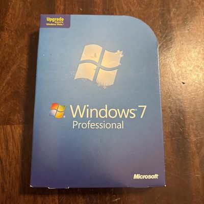 Windows 7 Professional Upgrade Version 32 & 64 Bit DVD Product Key Included