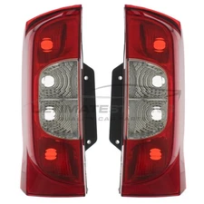 Citroen Nemo Rear Light 2008-2018 Twin Door Tail Lamp Lens Pair Left & Right