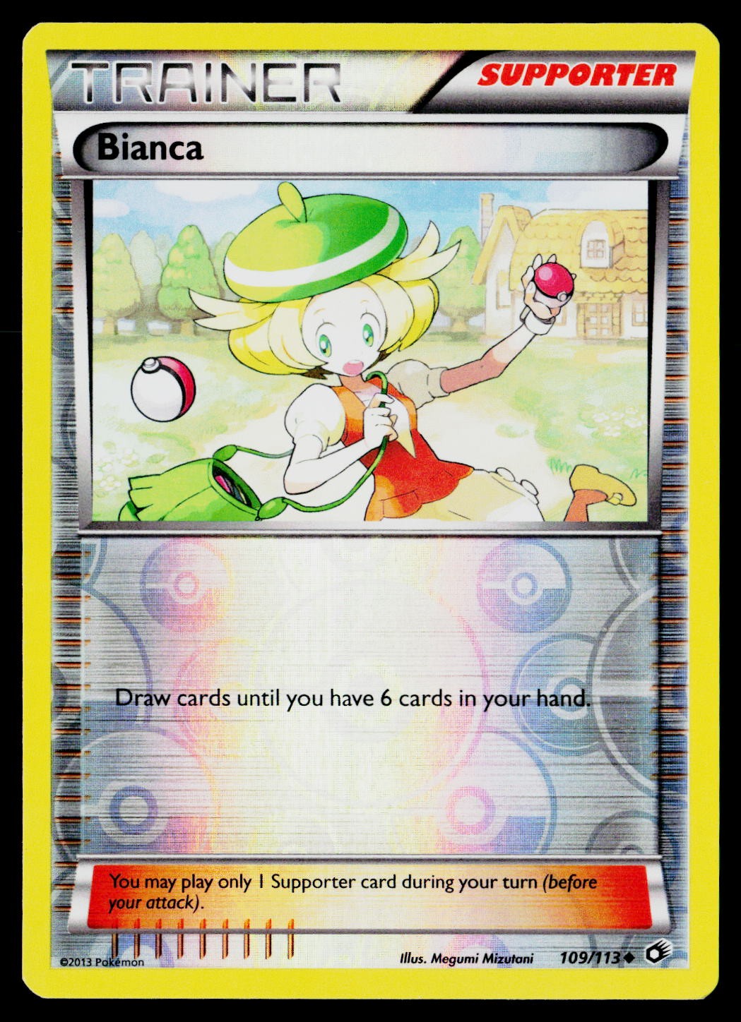Legendary Treasures #109/113 Bianca Reverse Holo