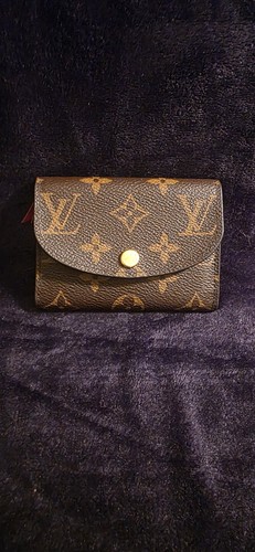 Louis Vuitton Monogram Small-Fold Wallet - Brown with Gold Hardware