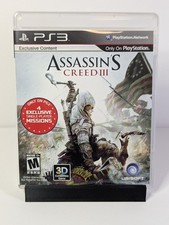 Assassin's Creed III Not for Resale PS3 PlayStation 3  - Tested/Working