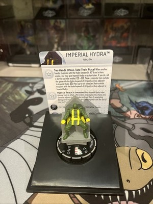 IMPERIAL HYDRA #046 Nick Fury Agent of S.H.I.E.L.D Marvel HeroClix Rare LEG FIG