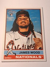 2025 Topps Heritage #231 James Wood