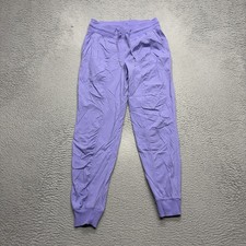 Lululemon Women's Dance Studio Pants Jogger Size 6 Purple Tapered Unlined 30x29
