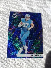 2025 Panini Mosaic - Sam LaPorta Blue Scope Color-Match Parallel Detroit Lions 