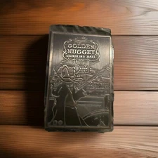Gangster Scrooge Golden Nugget 1 oz Silver Card Bar