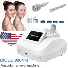 980nm Diode Laser PRO Skin care Vascular Spider Vein Removal Laser SPA Machine