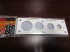 CAPITAL PLASTICS: 2"x 6"U.S. GOLD EAGLES COIN DISPLAY.  W/FREE SHIPPING!!!