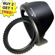 Universal Bayonet Lens Hood for Filter with 49,52,55,58,62mm Cannon Nikon camera