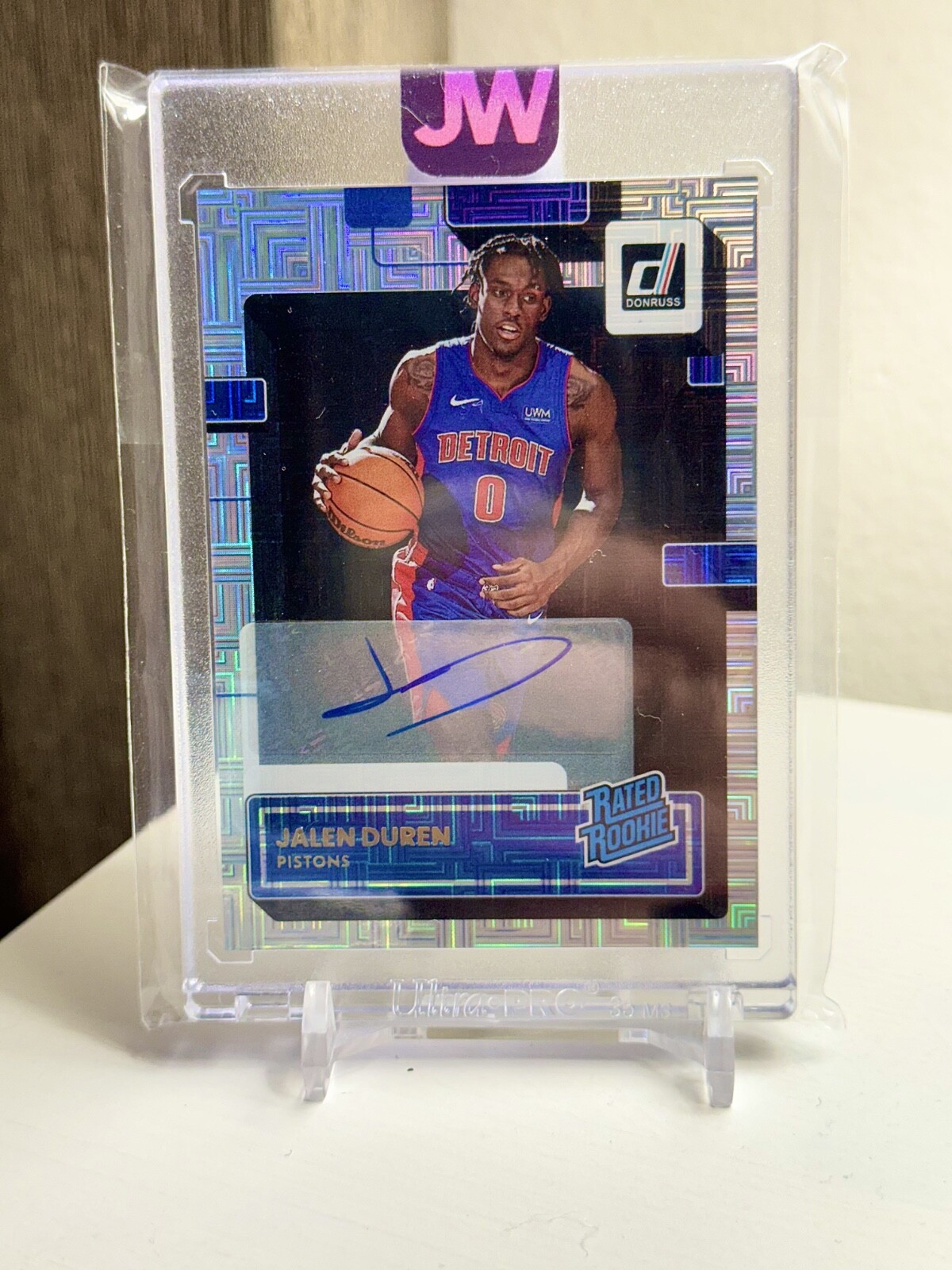 2022-23 Panini Donruss - Rated Rookie Jalen Duren #213 Signatures (AU, RC)