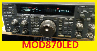 MOD870LED LCD DISPLAY KIT LED BackLight for KENWOOD TS-870S AT bitStork ...