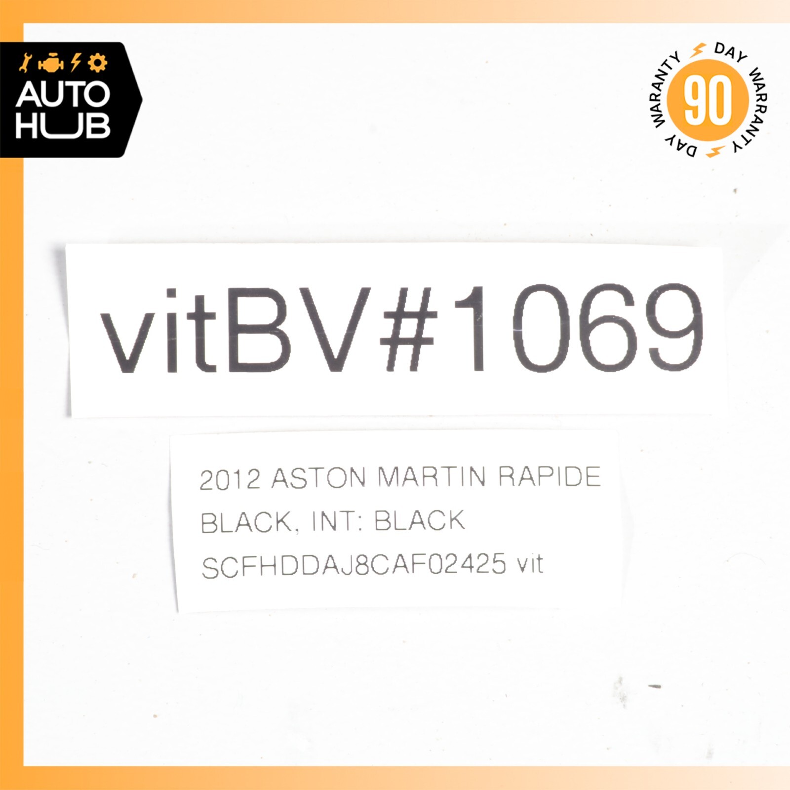 10-12 Aston Martin Rapide AM16 Engine Motor Cable Wire Wiring Harness OEM 11k