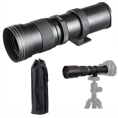 420MM-1600MM TELEPHOTO ZOOM LENS +FILTER FOR CANON EOS REBEL T5 T6 T7 XTXSI XTI - Image 2 of 4