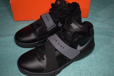 Nike Air Max Sweep Thru Mens 13 Black Grey Basketball Shoes 469760-004 Mid Top Nike Air Max Sweep Thru SZ 8.5 469760-004 Black Shoes | eBay main image 3
