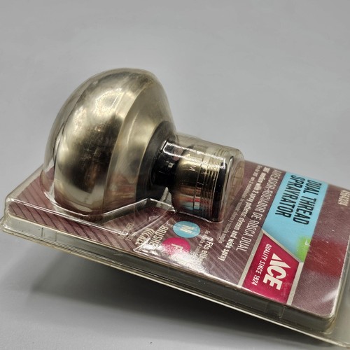 Dual Thread Sprayrator Brushed Nickel 360° Motion & Stream & Wide Spray #4564324 - Picture 4 of 5