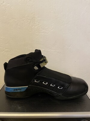 Size 11.5 - Air Jordan 17 OG Black Metallic Silver for sale online