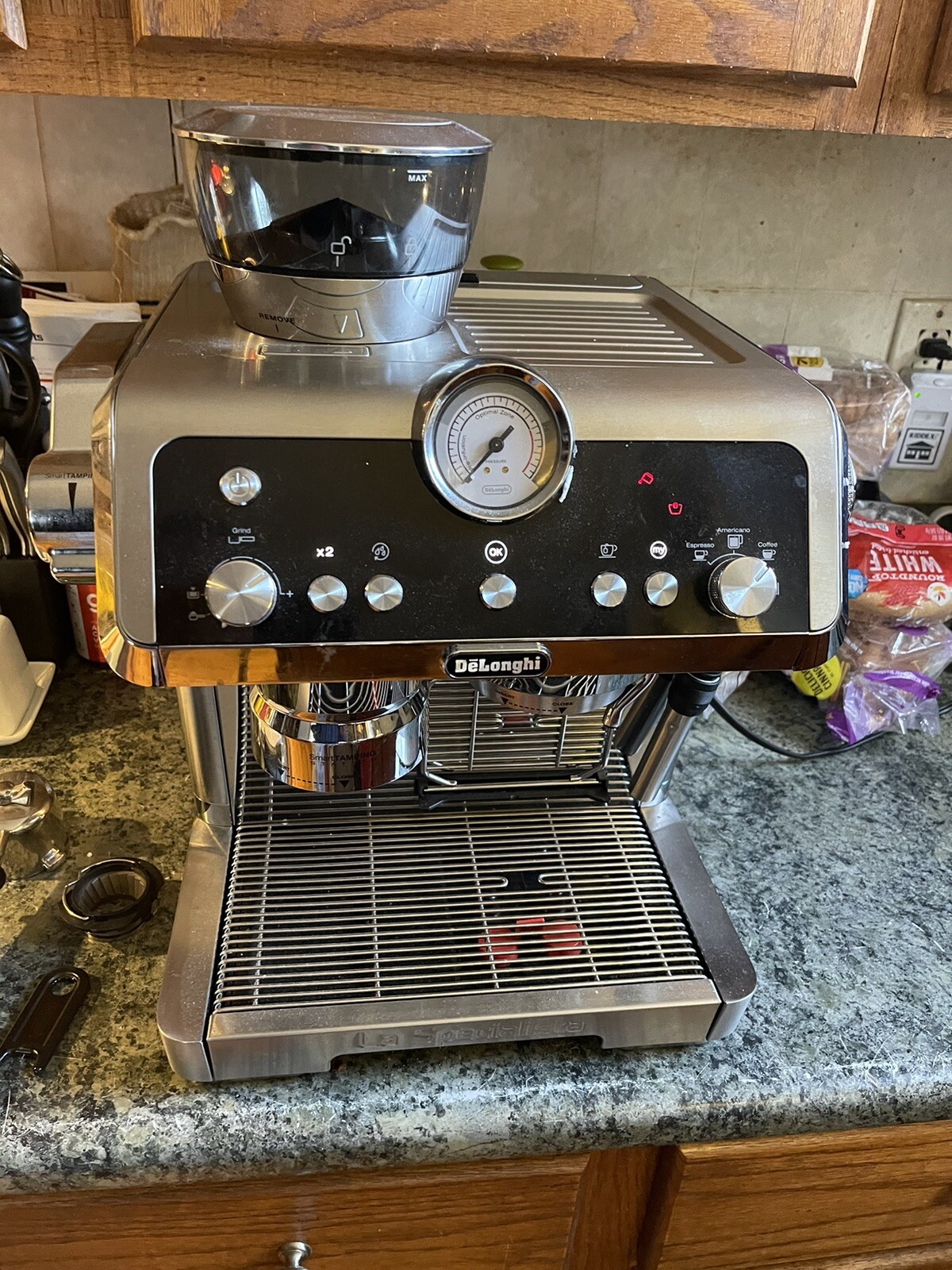 De'Longhi EC933X La Specialista Espresso Machine with Sensor Grinder