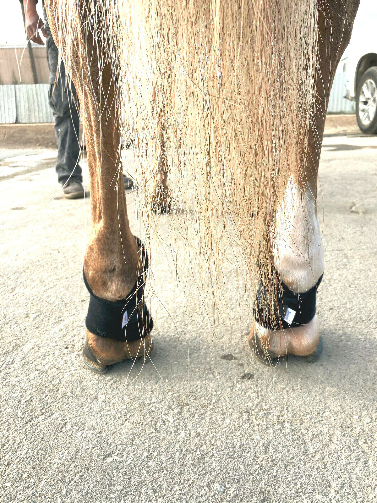 Scalping Protect band, ankle, No rub, Easy on