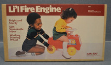MARX FIRE ENGINE SEALED IN BOX , NEVER OPENED  5204