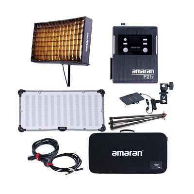 Aputure Amaran F21x 100w Bi-Color Flexible LED Mat with Honeycomb Grid CRI 95...