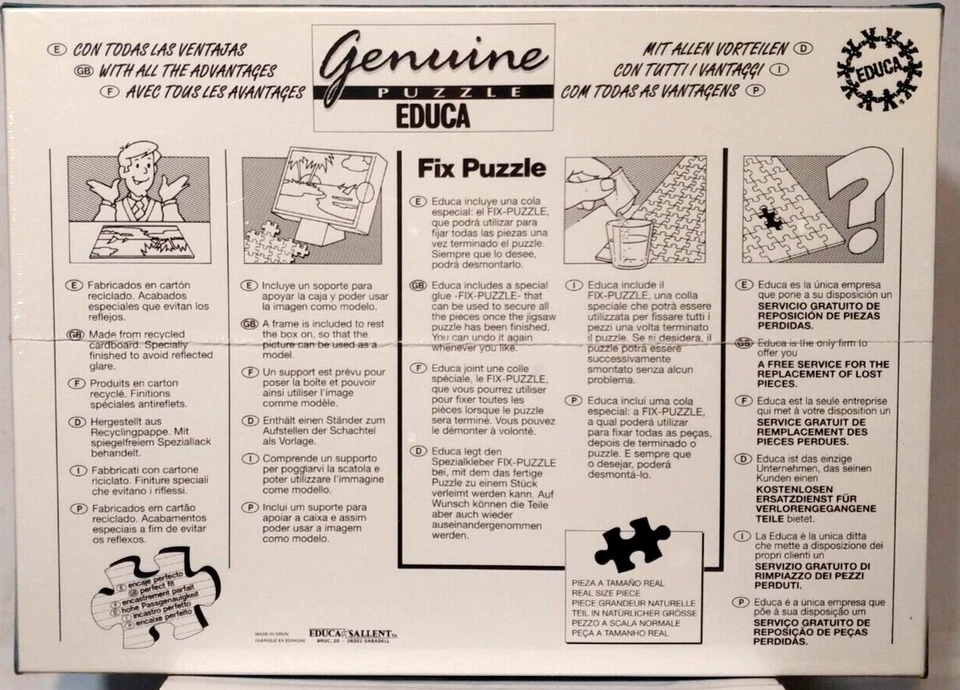 Puzzle Educa 1000 Piezas PERFECTOS EXTRAÑOS Ian Sanderson 68CM X 48CM SELLADO Foto 2 de 3